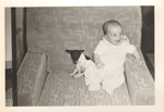 loose photo - Alan in chair with Princess (first)
