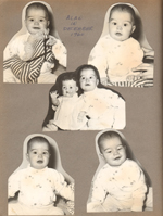 Alan baby pictures December 1960