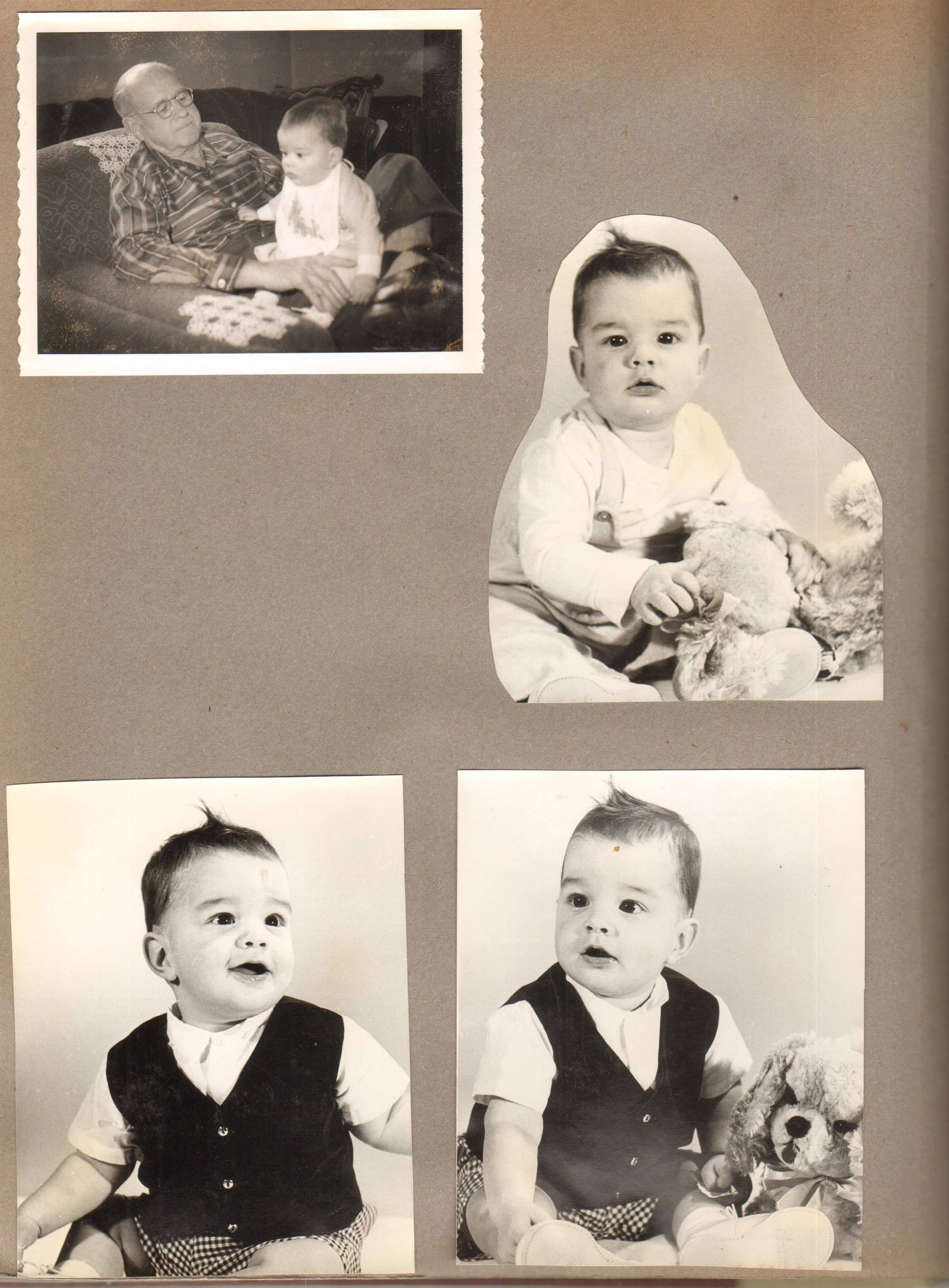 Alan and Curt. Alan baby pictures