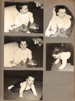 Alan baby pictures - 8 months learned to crawl