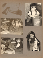 Alan - maybe new Christmas toys. Duffle Bag O'Blocks. Video Village game. Busy Box. Princess and Alan.