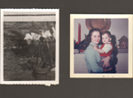 loose photos - lily in pot outside. Rosemary and Alan my fireplace