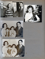 Glen, Girstle, Helen, John. Rosemary Alan, Susan, john. Susan with Princess.