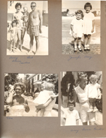 Hollywood Beach Neptune Apartments - Amy, Alice, Caroline, Bud. Jennifer and Amy, Vera and Irma on Surf Road. Amy, Irma and Caroline on Surf Road.