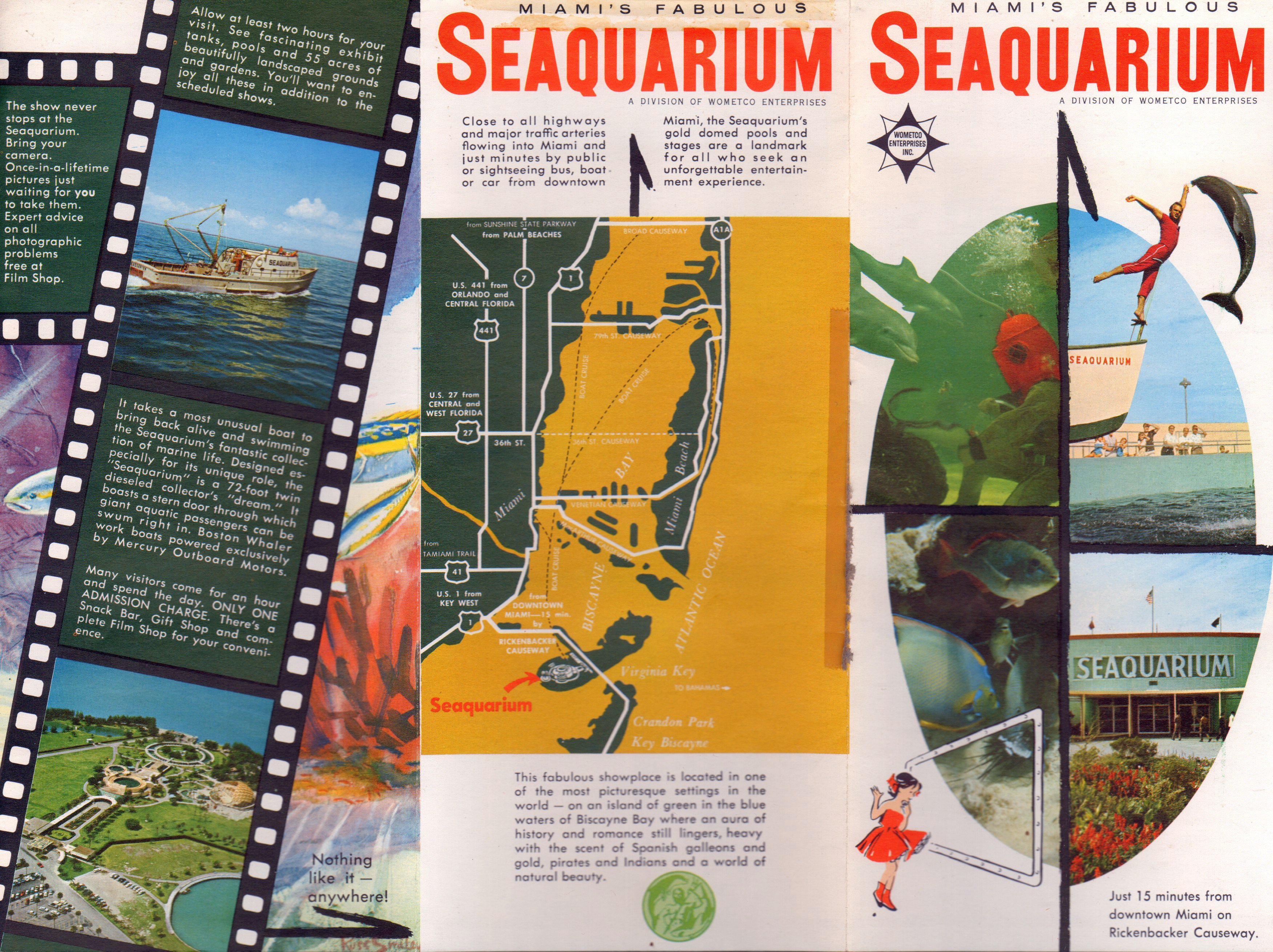 Miami Seaquarium brochure