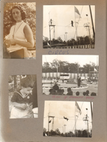 Glendale Mall circus - Rosemary. Tightrope walker. Alan.