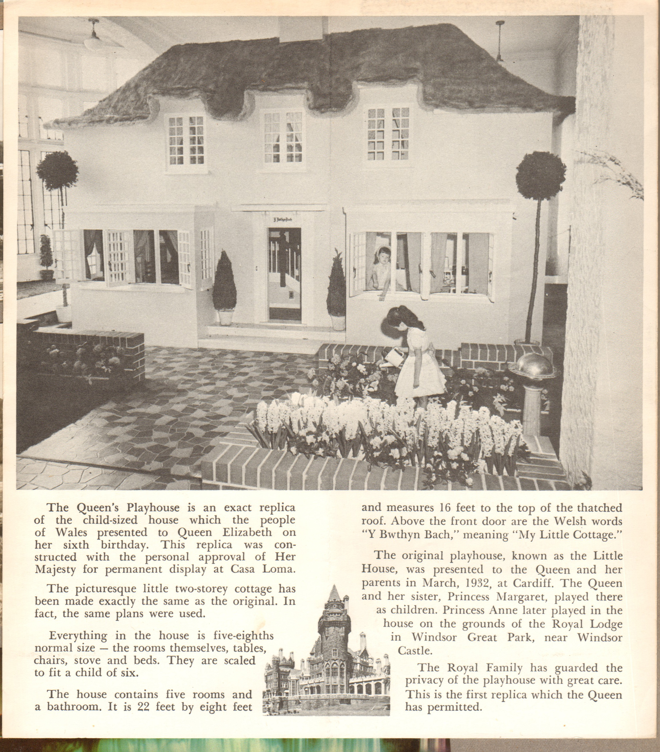 the Queen's Playhouse brochure