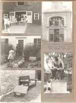 Greenfield Village - Detroit, MI - The Stables. Old English Clock shop. Ford's birthplace. Alan meets Tom Edison - statue