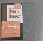 Dinou's Surf & Surrey restaurant menu - Chicago, Ill. 