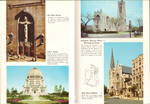 Chicago in full color booklet - St Peter's, Baha'i Temple, Rockefeller Chapel, Holy Name.