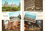 Chicago in full color booklet - Northwestern. VA. State Street. Marshall Fields