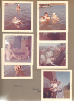 Arkansas - The Morgans. Carole, Cindy Vonnie and Curt. Barbara ?????