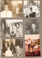 Charles and Ruby Letsinger. Betty, Ronnie and Dave Letsinger. Mary, Theodore Letsinger, Mutt, Ann, Jane. Warren Letsinger. Fred, Lela Blair. Vonnie, Curt, Carole, Cindy