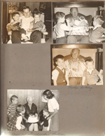 Alan, Dave, Ronnie. Alan, Curt, Ronnie. Curt's birthday. Karen and Helen Hague's birthdays - Eddie, Karen, Helen, Alan, Susan.
