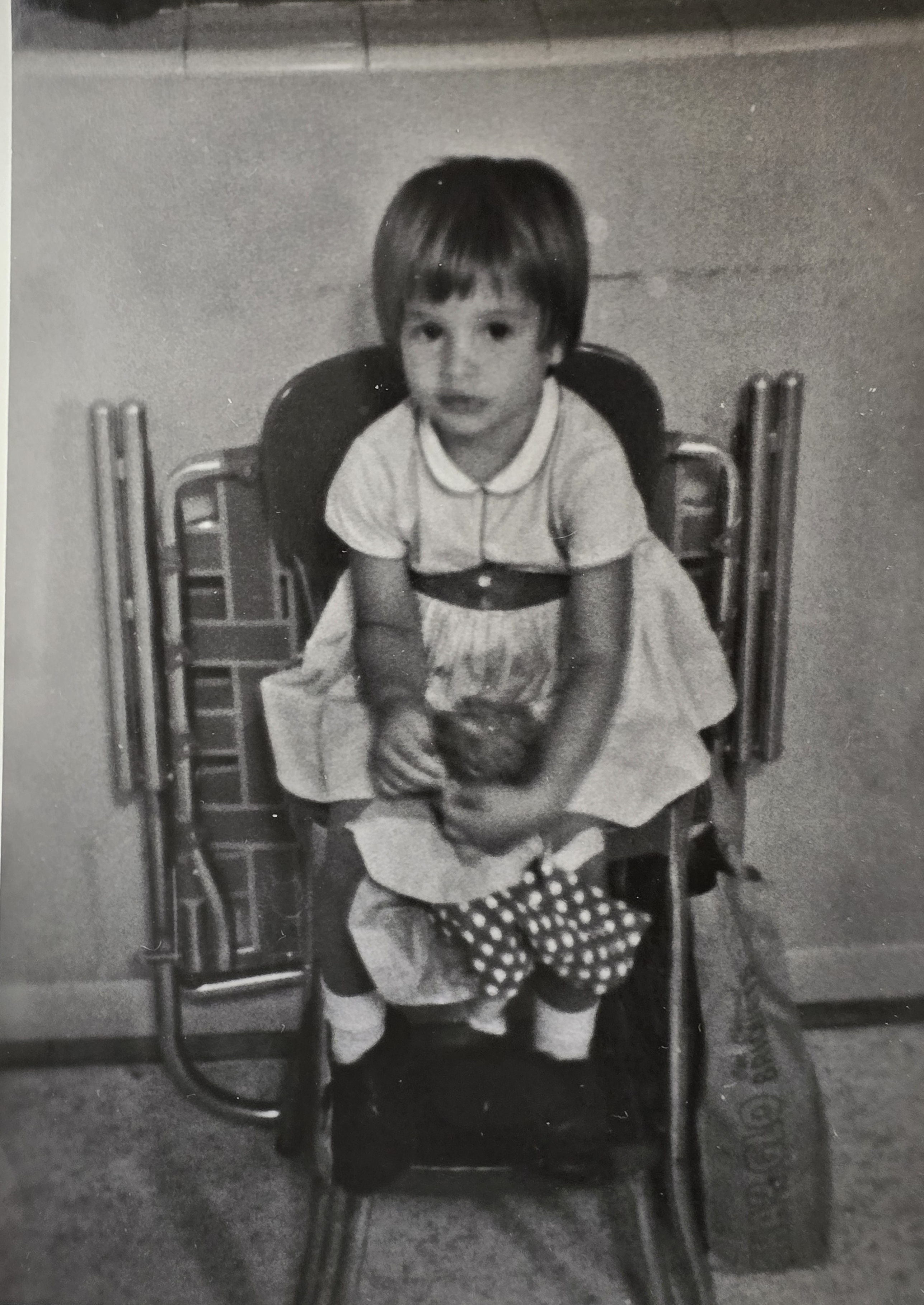 Carole with doll