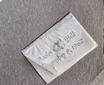 Becky and Bill wedding napkin
