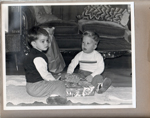 8x10 Alan and Ronnie Christmas at 3845 Capitol