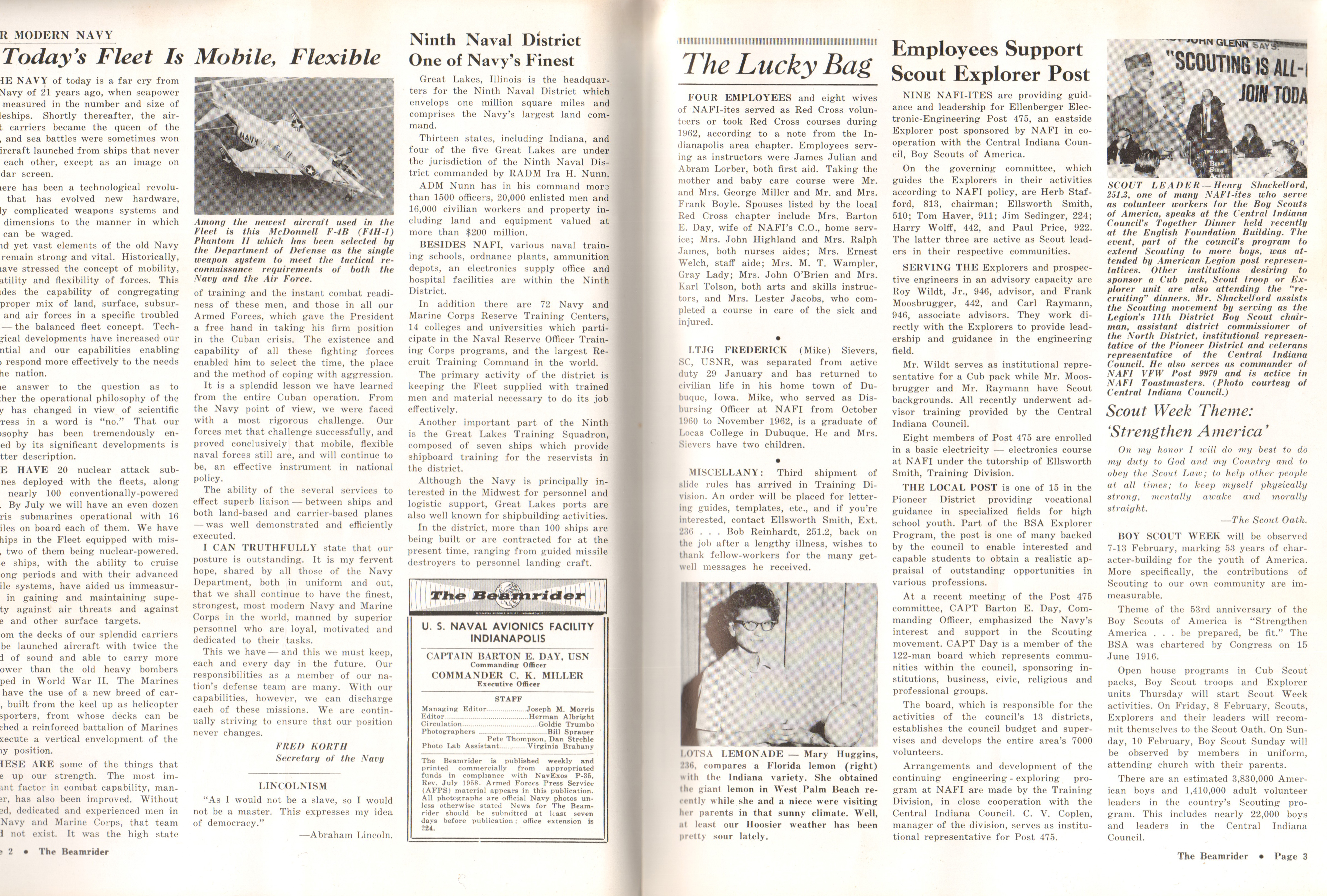 The Beamrider - NAFI - XVII 7 Feb 1963