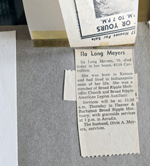 Ila Meyers obit March 12 1963