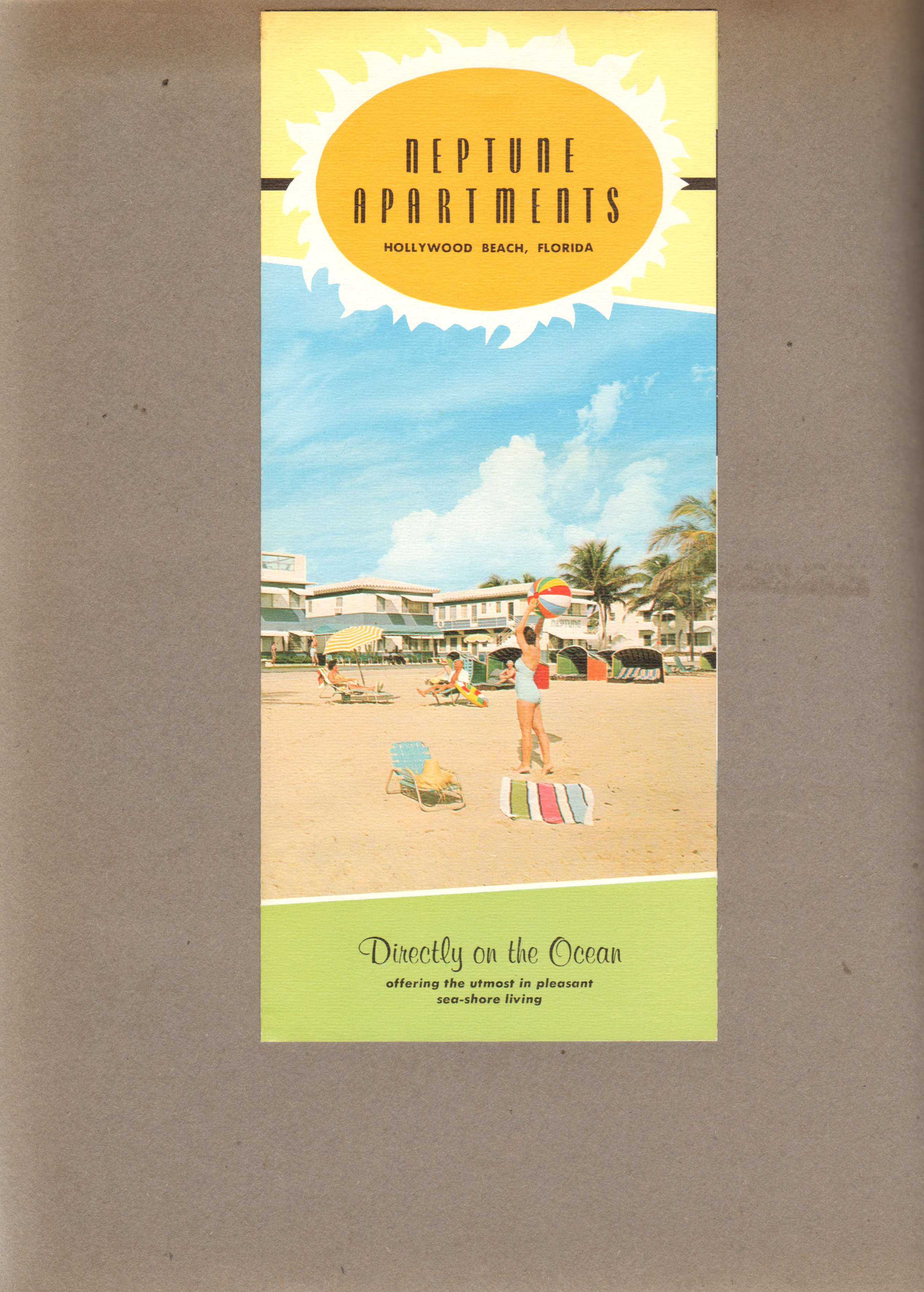Neptune Apartments - Hollywood Beach - brochure