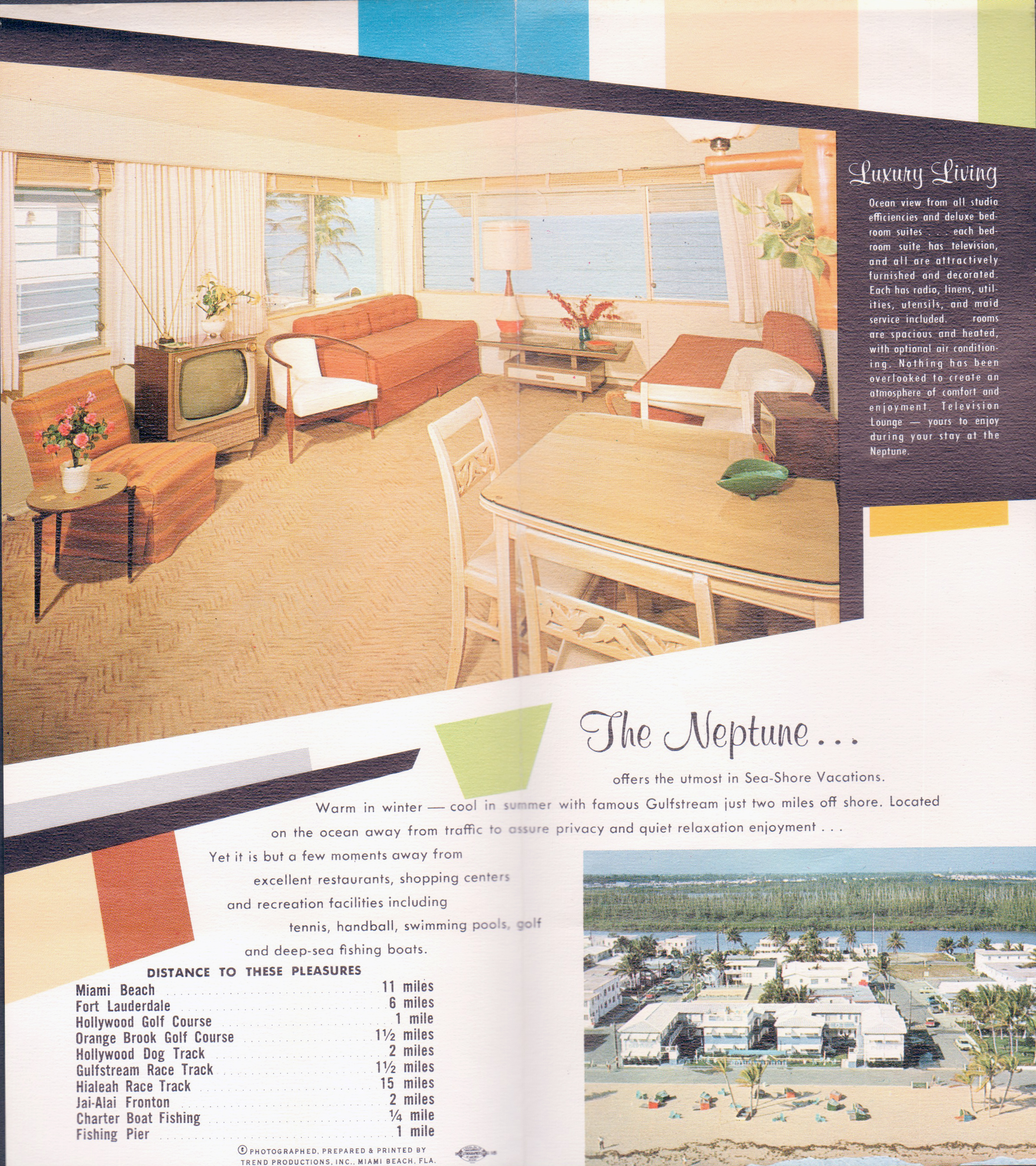 Neptune Apartments - Hollywood Beach - brochure
