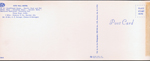 postcard back (trimmed to fit album) 5740-B - Nite Fall Motel - Decatur, Ala.