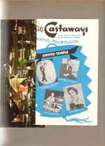 The Castaways - Miami Beach - postcard and brochure