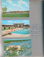 Postcard 1DK-1244 - Holiday Inn - Dothan, Ala. Postcard 13368-B - Quality Courts Horse Cave Motel - Horse Cave, KY. Postcard - Pier 66 Ft Lauderdale. 