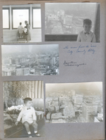 City-County Building - Alan and Vonnie observation deck. View from windows.