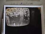 TV screen - JFK funeral procession