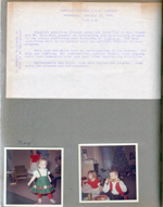 Physical fitness PTA program - School 80. Mary, Karen and Eddie at Christmas.