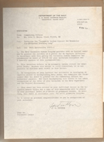 Letter - Dept of the Navy - John D Hague incentive award