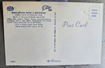 postcard back 13628-B - Maple Manor Motel, Nashville