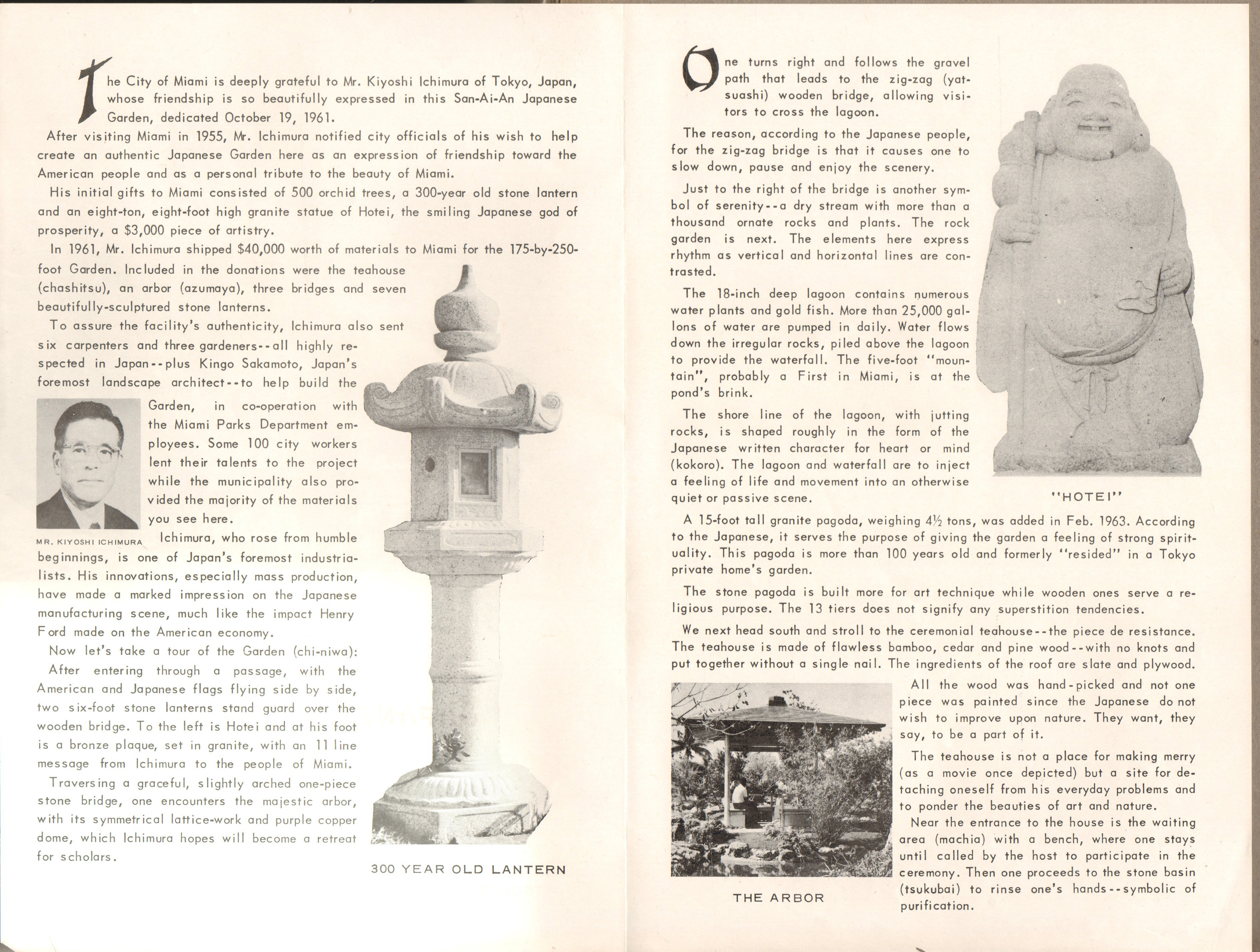 booklet - City of Miami's Japanese Garden