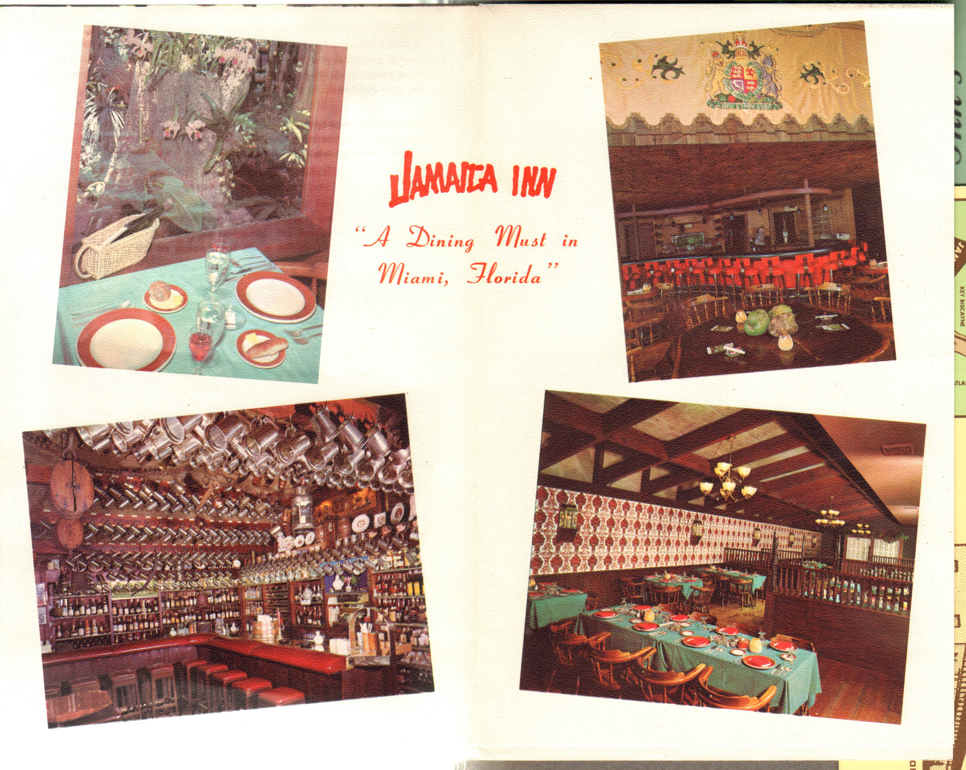 Jamaica Inn Restaurant - Miami - brochure