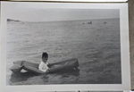 Florida - Alan on raft in ocean