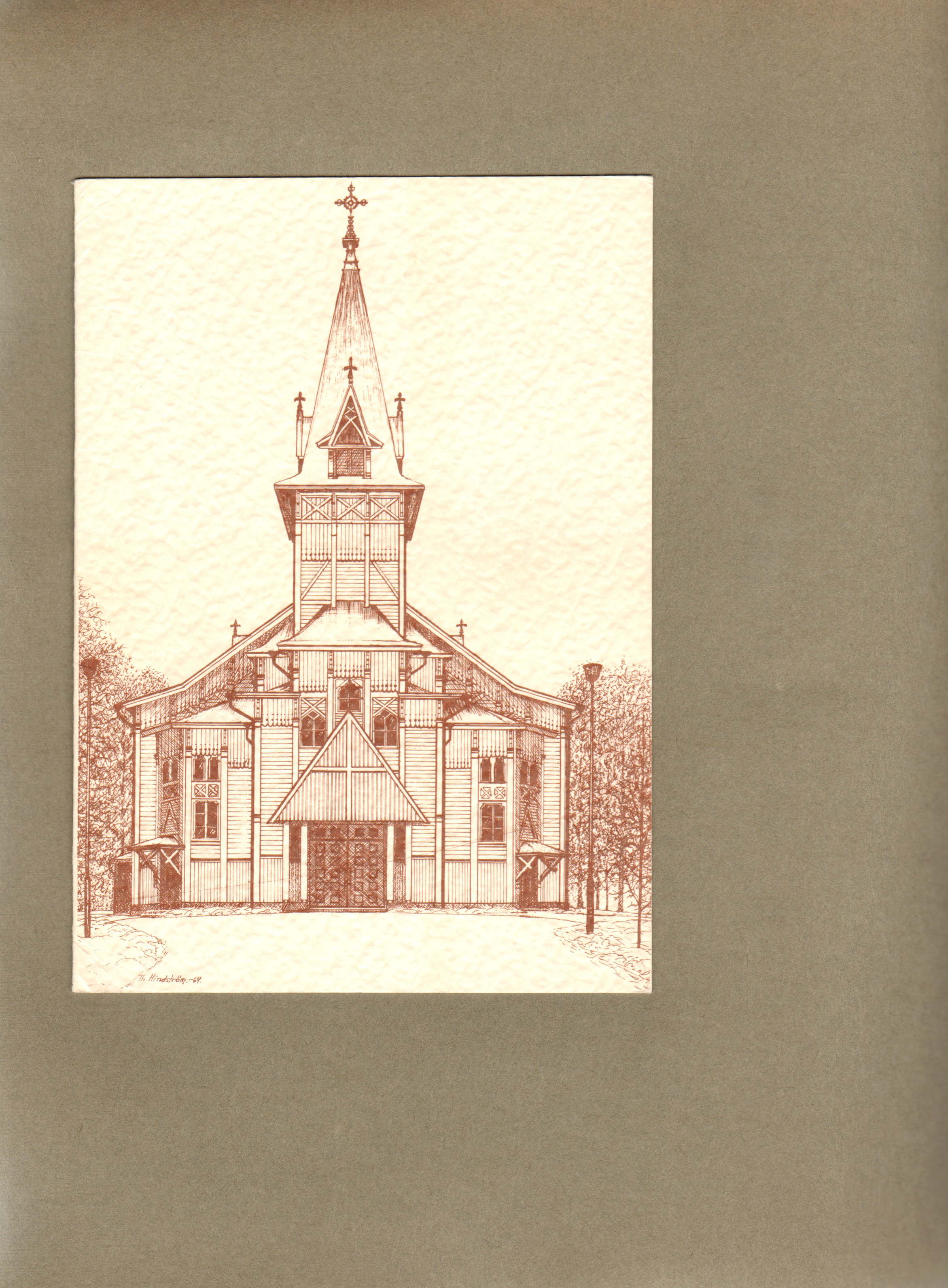 Christmas card from the Salminens in Finland
