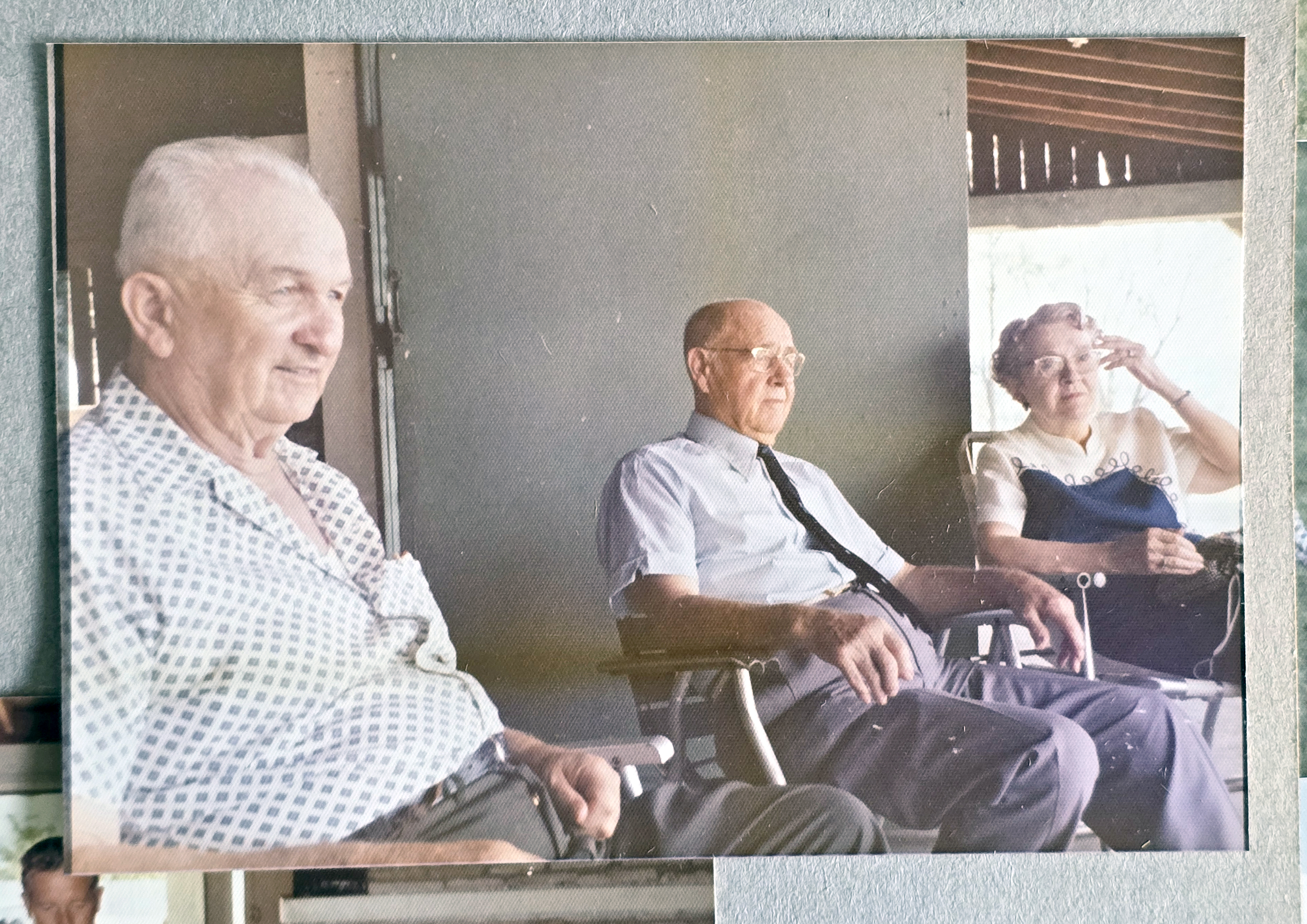 Draper Reunion - Bedford. Aug 13, 1973 - Arthur Smith, Curt Letsinger, Doris Smith