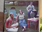 BRHS party - 6122 Carrollton - Pam Corson, Cindy Riggs, Rick Morgenstern?