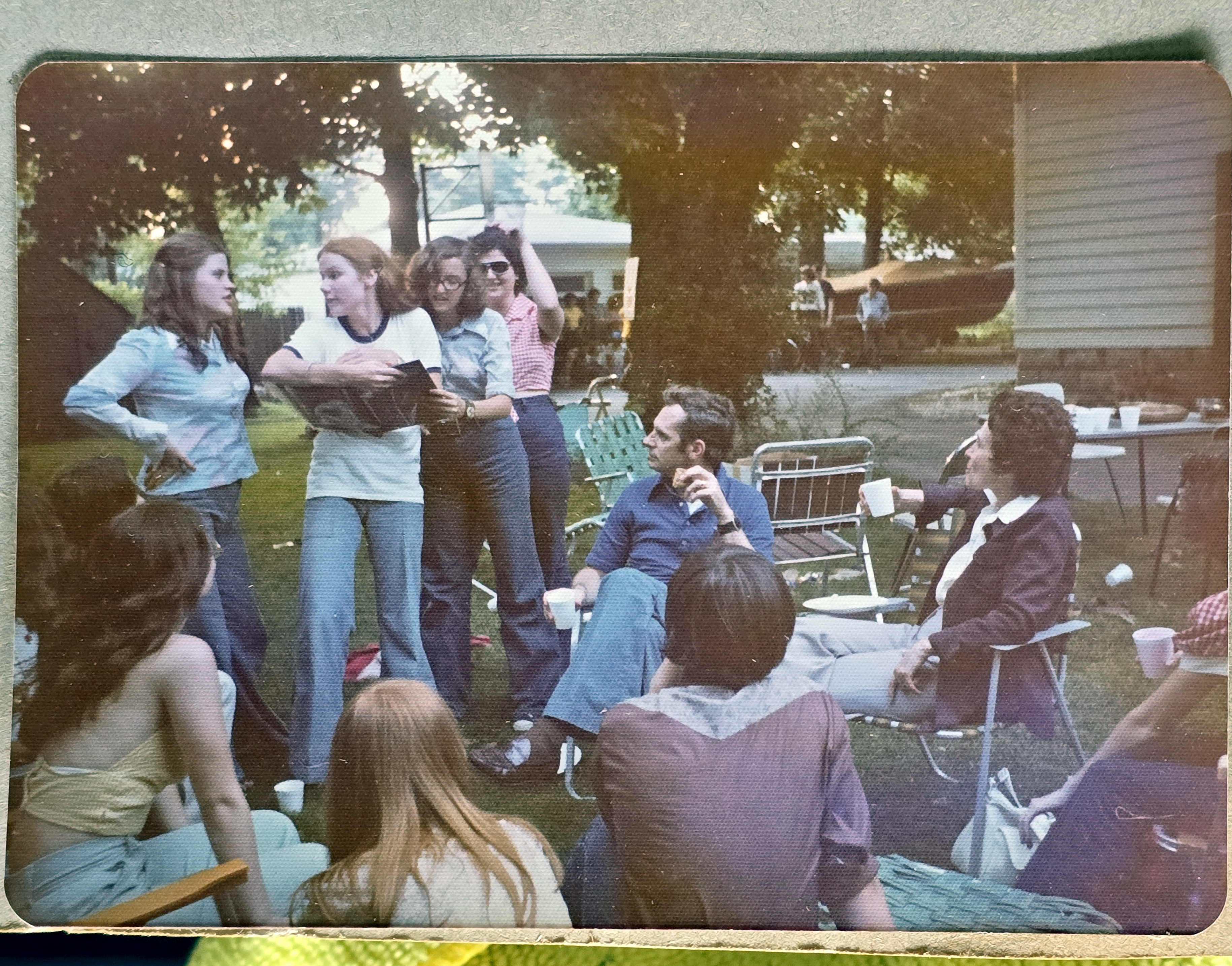BRHS party - 6122 Carrollton - Susie Gulling, Kristina Moeller, LeAnn Price, Katherine Kovac, Ralph Bedwell, Melinda Fairburn