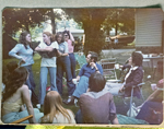 BRHS party - 6122 Carrollton - Susie Gulling, Kristina Moeller, LeAnn Price, Katherine Kovac, Ralph Bedwell, Melinda Fairburn