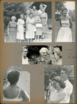 Draper Reunion at Bedford Aug 1961. Rosemary with movie camera. Betty Letsinger.