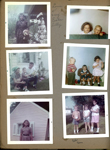 3845 porch - Louise and Vonnie's Easter Lily. Betty, Ronnie, Dave outside of their house? Susan in scout uniform by 122 pink playhouse 1962. Cindy and Carole Morgan. 8815 barn and silo - Ed, Karen, Susan playing baseball.
