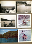 Mountain Home, Arkansas - Morgans.  Riviera Club Rosemary and Alan. postcard - Float fishing in the Ozarks.
