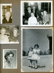 Bonnie. Vonnie and Ruby. Cindy and Carole. Fred and Lela (Letsinger) Blair and grandchildren.