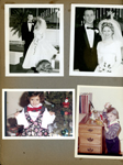 Looks like Becky Waldron wedding.  Cindy and Carole at Christmas.