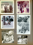3541 - Dave's home? Curt, Ronnie, Dave, Warren. Rosemary at Neptune. and Alan. Cindy Morgan May 1962 tricycle. Vonnie and Alan. Susan and girl. 