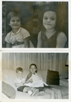 loose photos - 3845 - Cindy, Carole on porch. Alan and Susan on sofa.