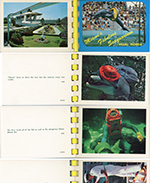 Miami's Fabulous Seaquarium mini postcard booklet FNC 4763 73566.