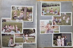 Friday, June 3, 1966 School 80 Mrs. Showalter's Kindergarten picnic - and Alan's birthday party. (left page) Michael Farmer, Andrew Wallace, Randy Brack, David Freedinger, Brenda Adkins. Lynn Moos, Veronica Shaftner, Marie Atkins, Lori Segal, Elizabeth Cosgrove, Ann Regan, Roger Watson, Chip Walker, Ronald Adams, Alan Hague, ___ Walker. Mrs Showalter and Mrs Donna Walker. Jean Hansen. (right page) Brenda Adkins, David Freedinger, Annette Selle, Gabriella Busci, Richard McVail. Mark Harney, Tim McGain, Ronald Adams, Shelley Webb, Alan Hague. Teddy Bennett. Susan's 8A graduation School 80 - Vonnie, Susan, Rosemary at 6122,